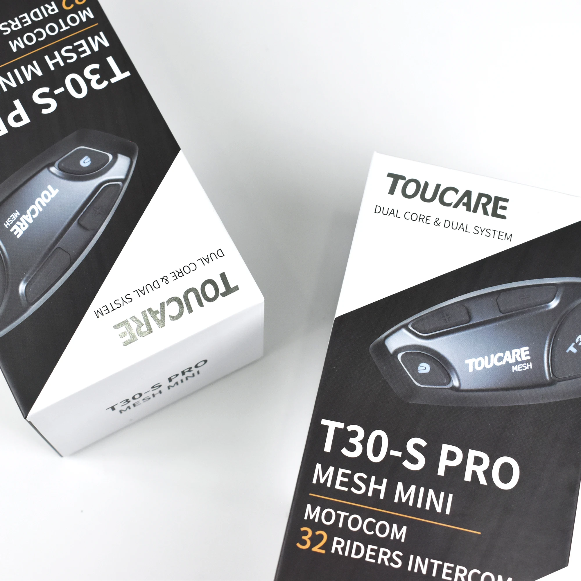 Toucare 2022 32 riders mesh intercom 1200m motorcycles helmet intercom bluetooth motorcycle headset, music share