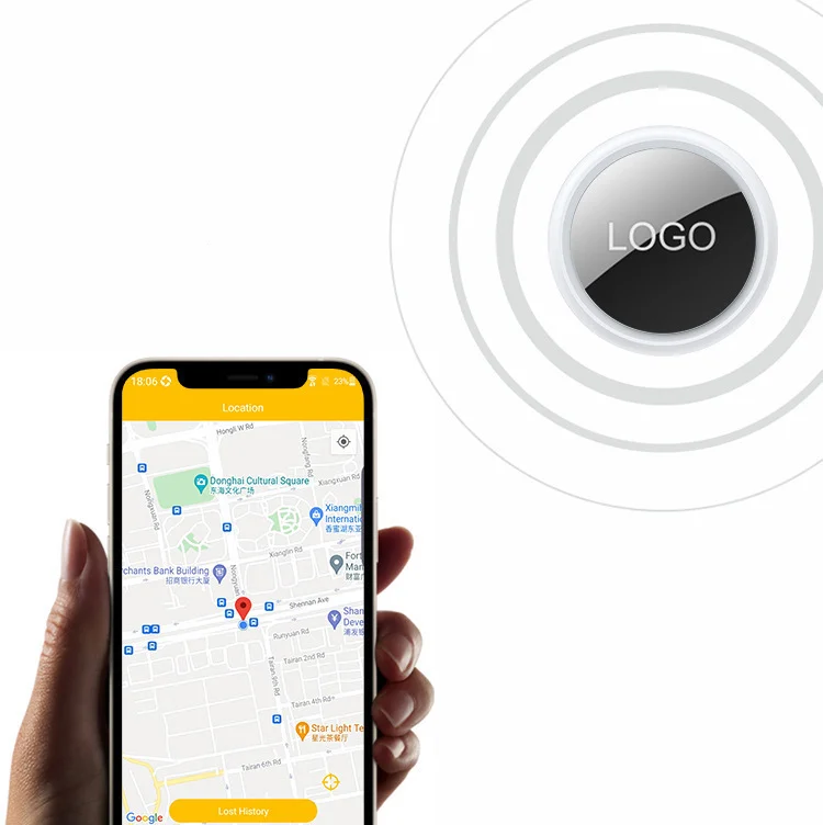 Анти-потерянный беспроводной трекер умный GPS локатор искатель брелок Противоугонный для домашних животных применяется смартфона