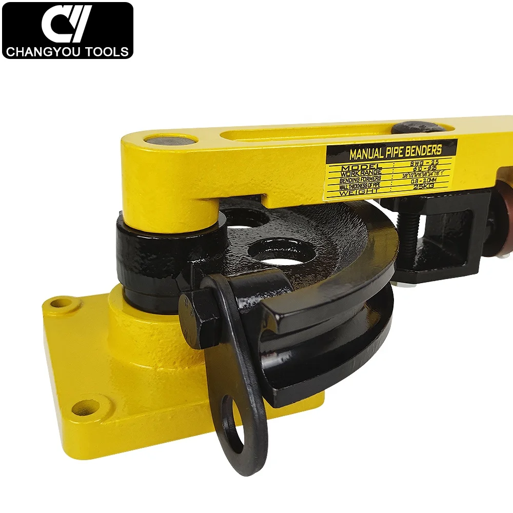 SWG-25 standard Hand Pipe bending tools made of steel Manual Pipe Bender