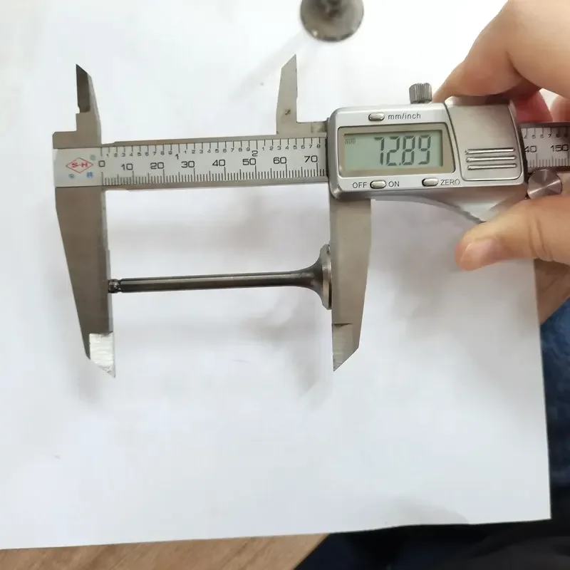 Motorcycle Engine Valve 40CR Intake Exhaust Stem Valve for UZ125 SPIN125 125cc Engine Spare Parts