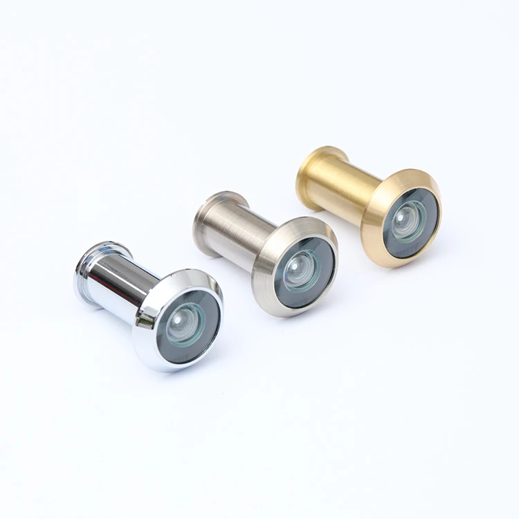 Wholesale Brass Multicolor wide angle Door Peephole Eye Viewer with glass lens