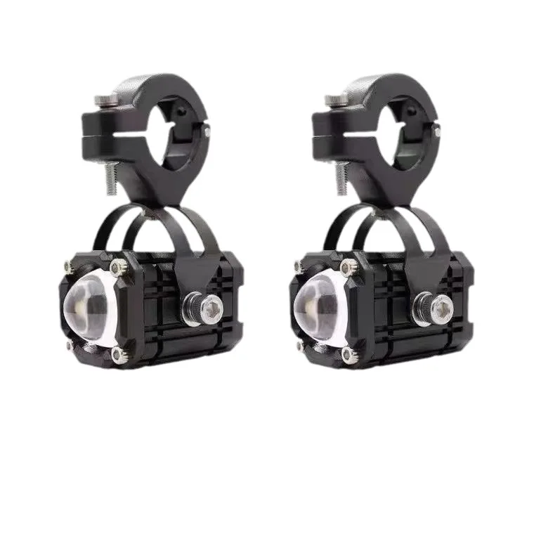 Aluminum housing headlamp running lamps projector lens hot sale motorcycle accessories LED fogdriving lights
