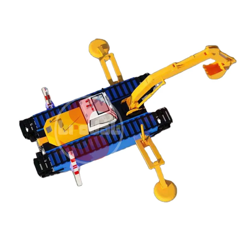 Best Selling Mini Dredging Equipment Machine Amphibious Excavator Amphibious Multi-function Dredger