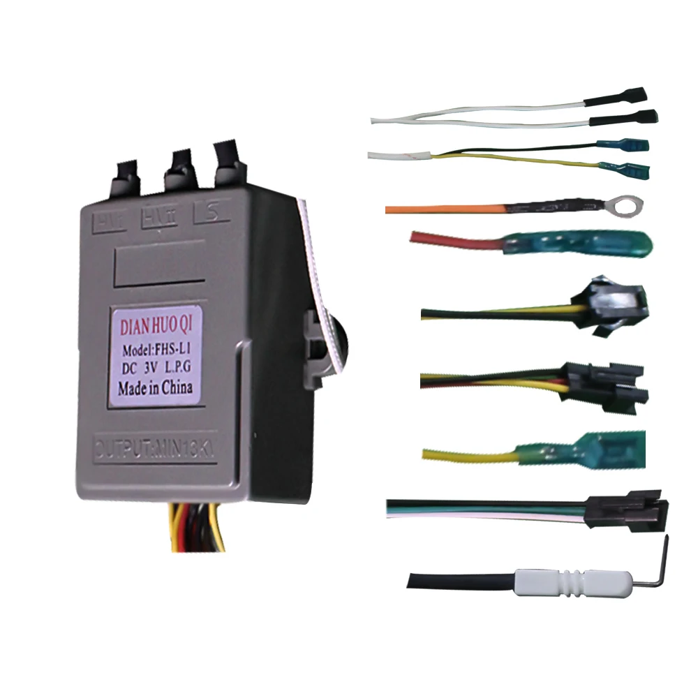 DC 3V 220VAC Input Pulse Igniter Gas Water Heater Parts Coil Electronic Spark Igniter