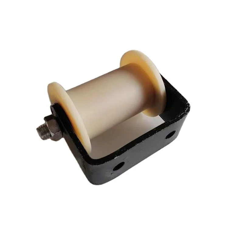 plastic lifting  nylon pulley wheel plastic cable pulley wire rope sheave sliding roller pulley H groove guide wheel