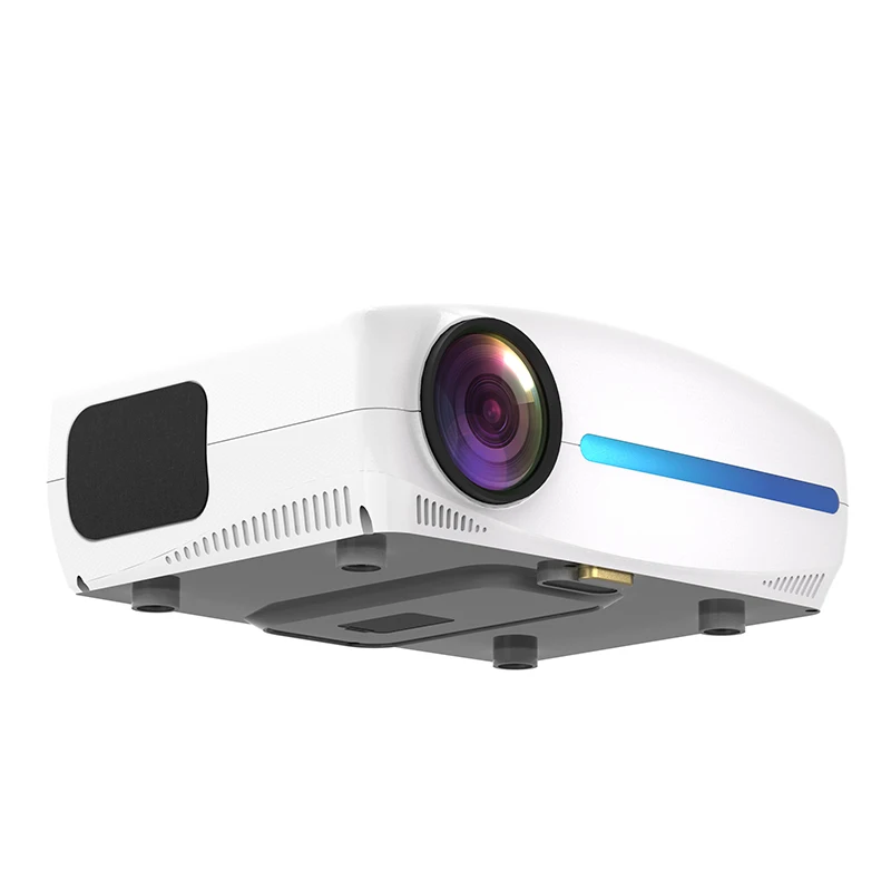 Вывешивать S4 проектор дешевый 1920x1080 Full HD 1080P Мини Портативный LCD LED андроид для дома и