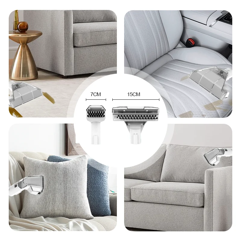 450w Wet And Dry Vacuum Cleaning Portable Car Sofa Carpet Cleaner Fabric Washing Upholstery Tapijtreiniger Curtain Spot Cleaner