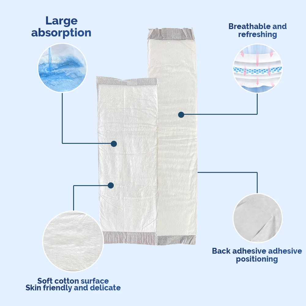 OEM Disposable regular wingless straight shape sanitary towel 280mm maternity sanitary napkin for puerpera