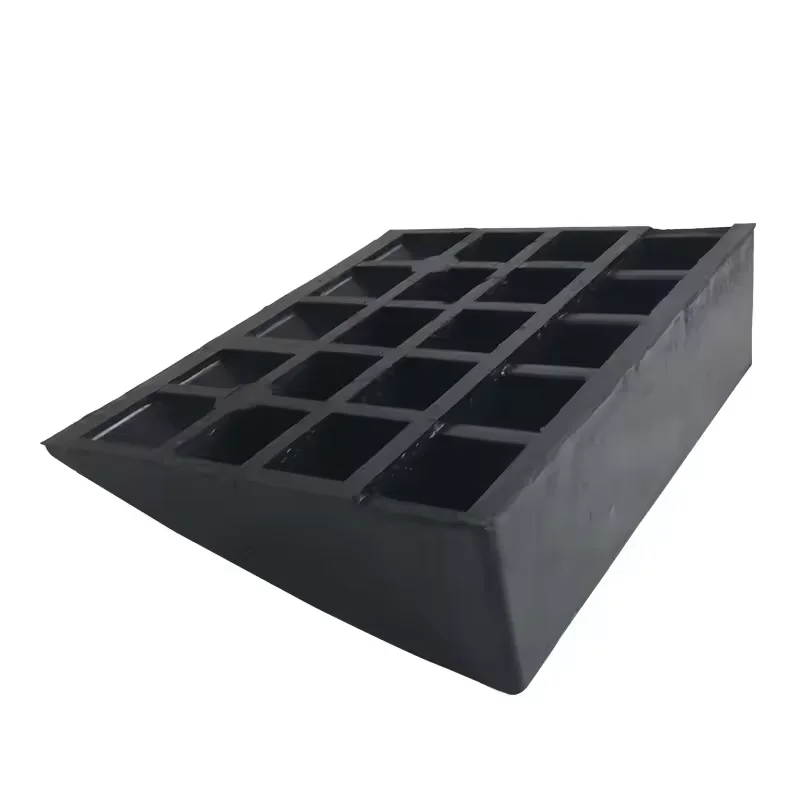 Popular High Loading Capacity Ramp Car Heavy Duty rubber Driveway Ramp for Car Forklifts Trucks Buses For Road