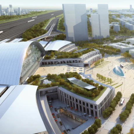 3d building model for building SU model make and building rendering photos also HQ resolution map by night view and air view