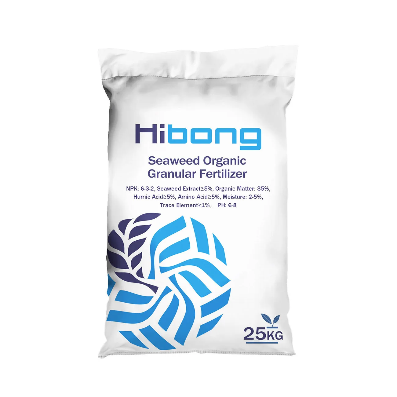 Hibong 6-3-2 Npk Water Solubility Organic Fertilizer Granular