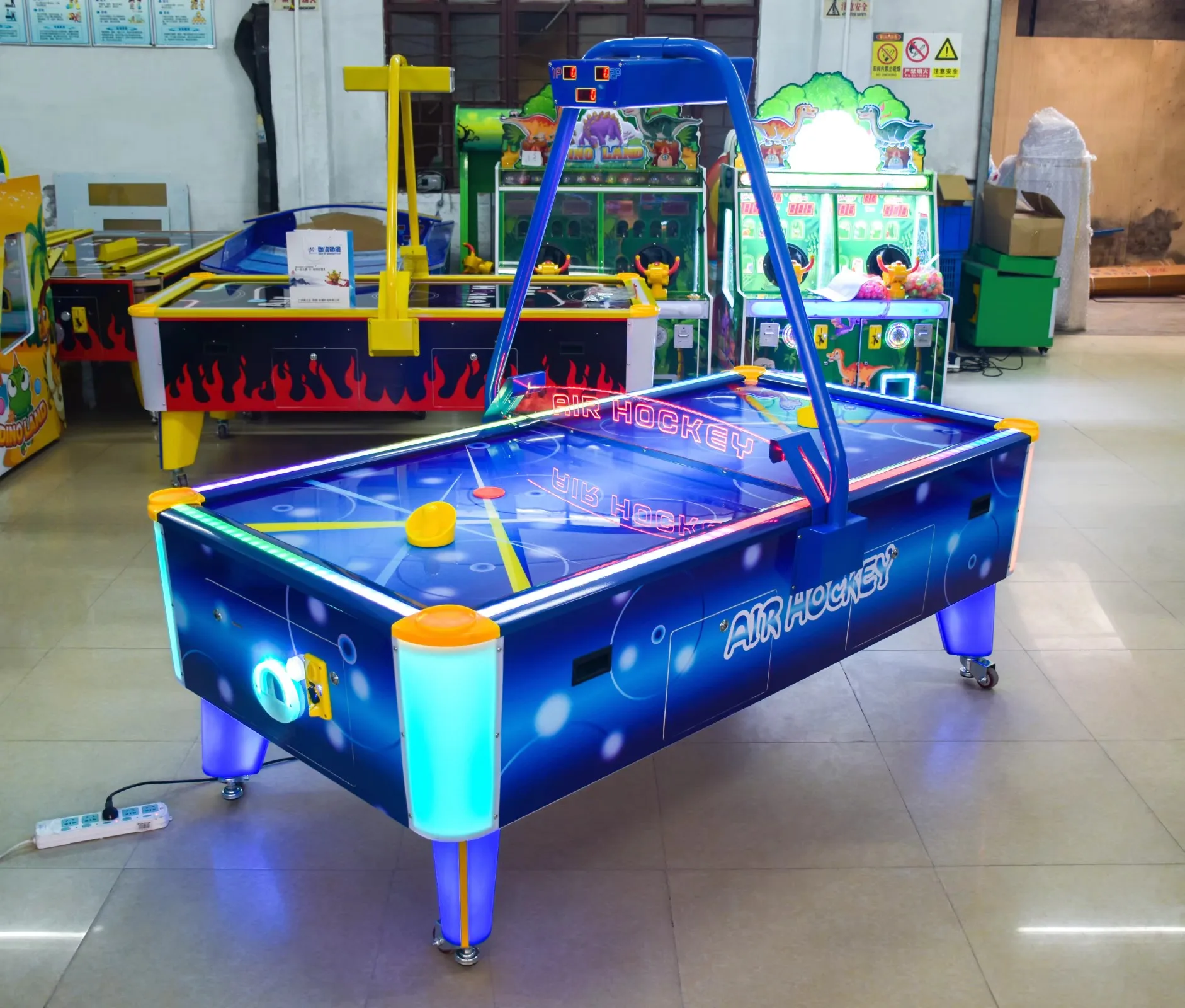 
Hot Sale Factory Wholesale Indoor Amusement Coin Operated Sport Game Machine Air Hockey Table For Sale 