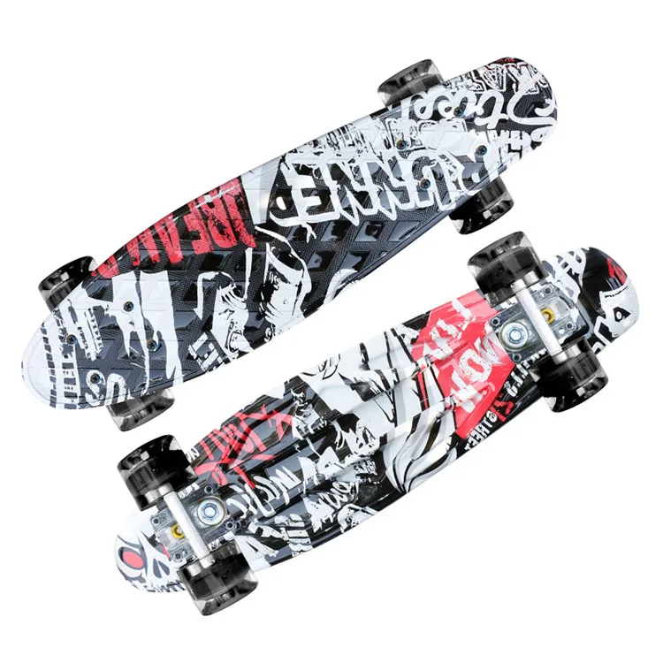 
High quality sand surf mini cruiser portable brush street skateboard for boys 