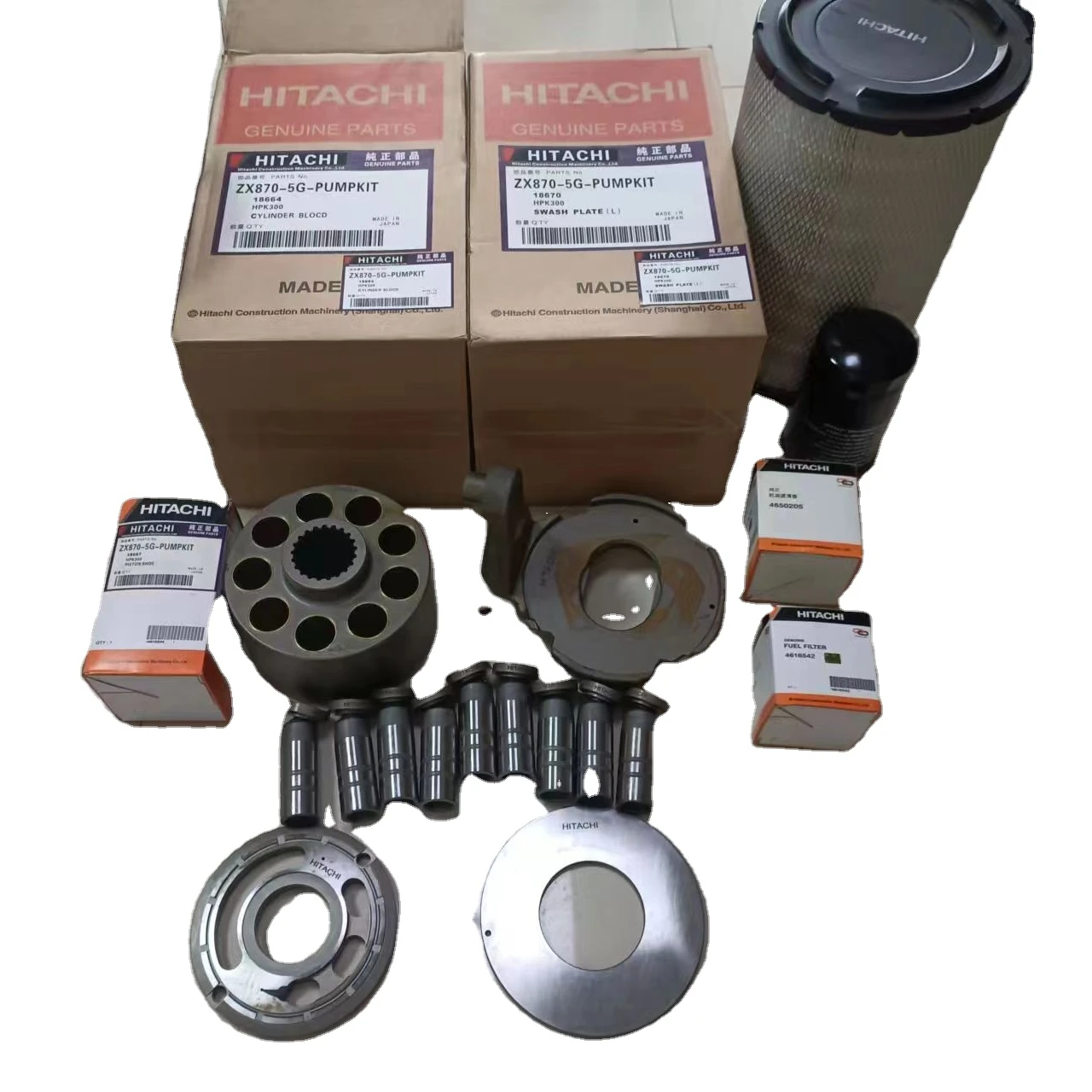 K3V280 Hitachi ZX870-5G ZX870-3G ZX670-5G ZX670-3G EX1200 EX2000 EX3000 hydraulic pumps spare parts repair kits 4633474 4658832