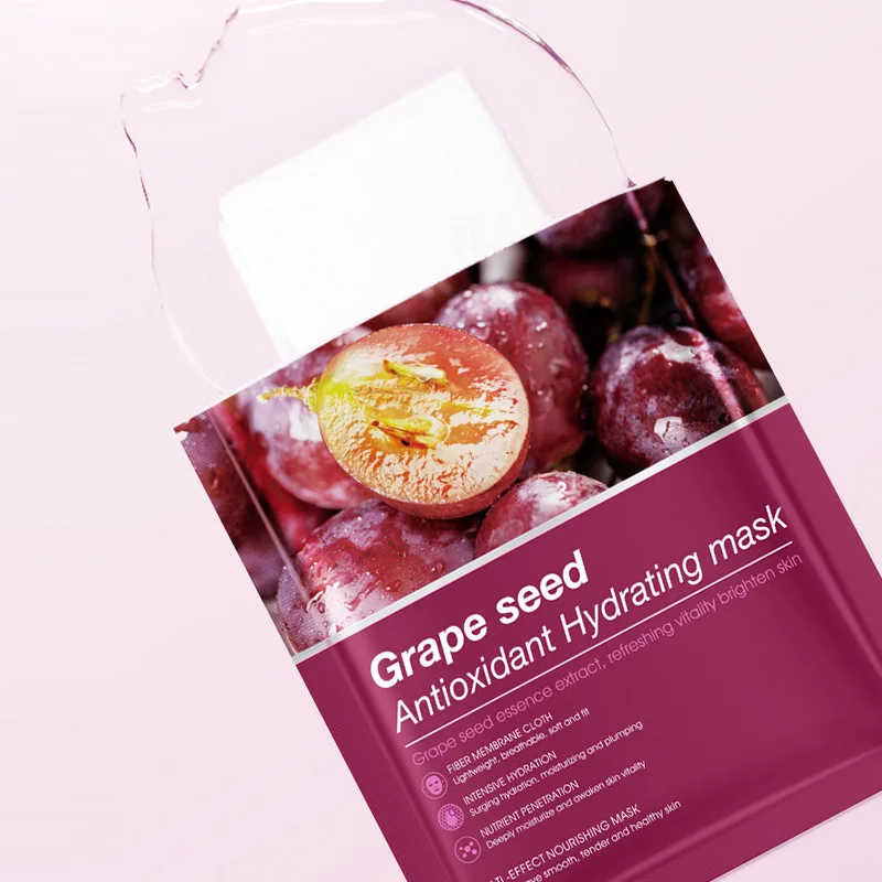 Caviar Resurrection Grass White Truffle Sea Grapes Collagen Deep Cleanse Moisturizing Organic Facial Sheet Mask