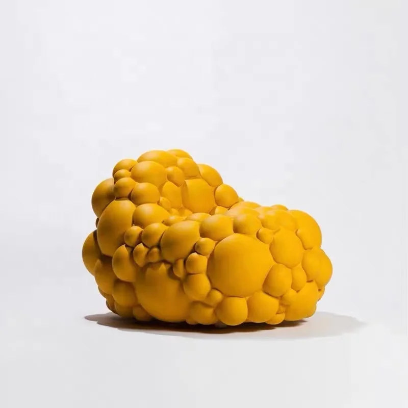 Modern simple designer molecular ball sponge sofa living room single person leisure home 2 seater sofa