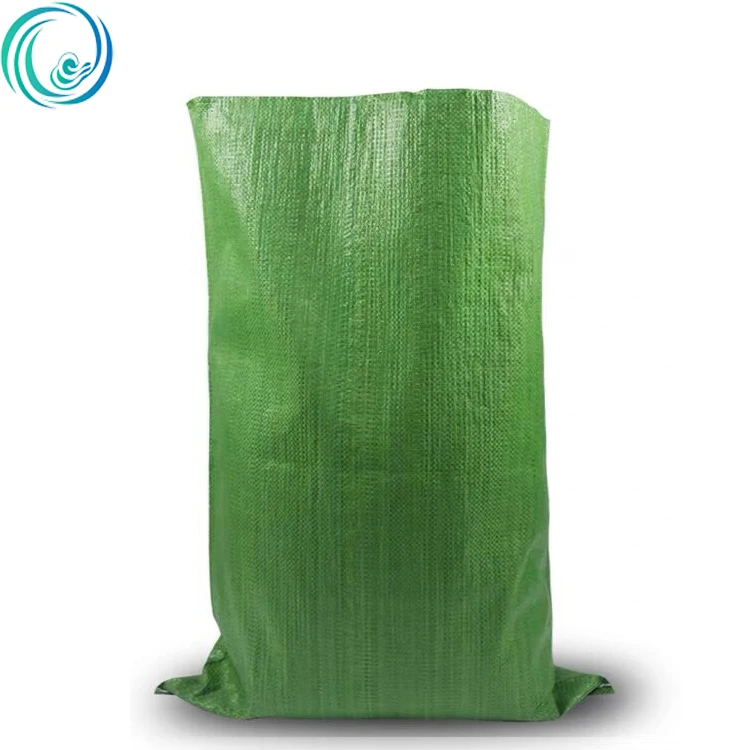 25kg 50kg Rice Corn Sacks Seed Simple Plain Maize Grain Bags PP Woven Sack Package Cement Bags