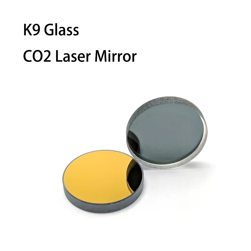 Hot Selling Optical Glass Mirrors Dia 20mm 25mm Gold Coated CO2 Laser K9 Reflective Mirror for Laser Engraving Cutting Machine