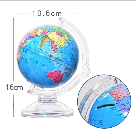  Children award gift high definition world map junior school students and globe wholesale