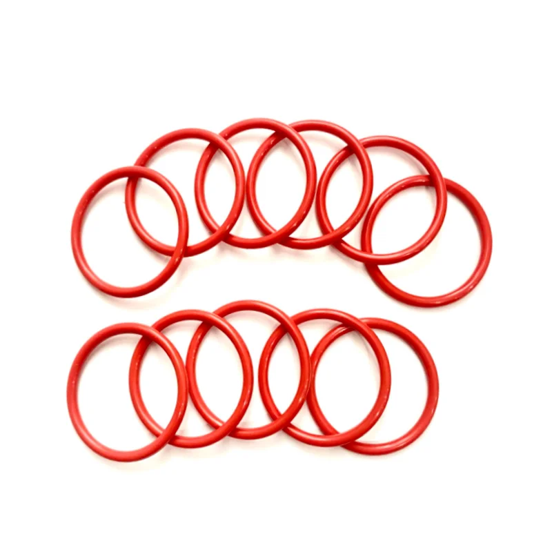 High Temperature Corrosion Resistance 50-95 Durometer FKM O-Ring Silicone Rubber Sealing O Rings Hydraulic Oil Machine