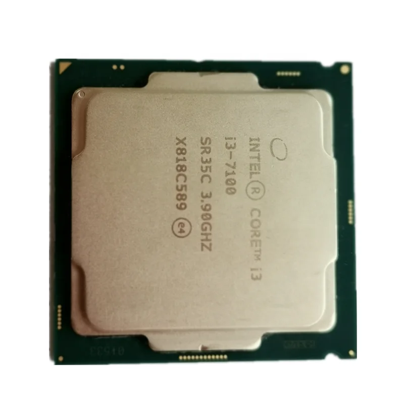  Горячая Распродажа Двухъядерный процессор Intel I3-7100 7-го поколения разъем LGA1151 Процессор I3