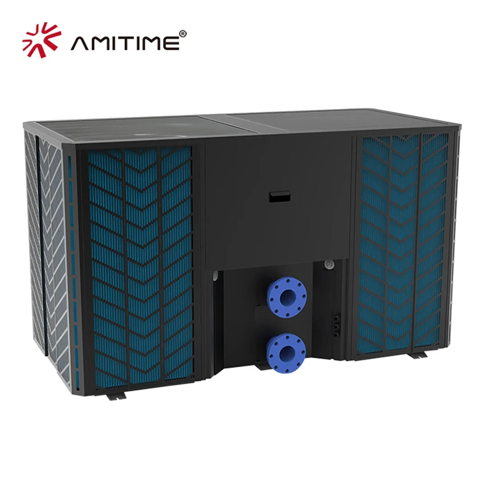 Amitime Direct Supply Auto Defrost Low Noise Commercial Air Source Inverter Heat Pump Pool Electric R32