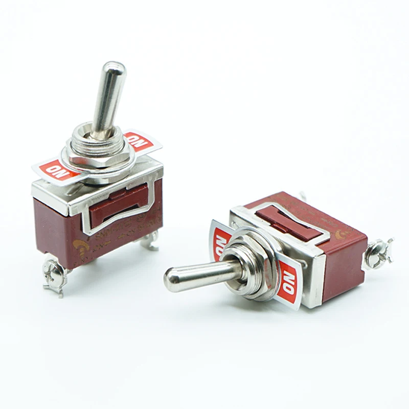 Stainless Steel Waterproof Toggle Swith 12V Heavy Duty Toggle Switch ON OFF ON Car Metal SPDT SPST 15A 250V
