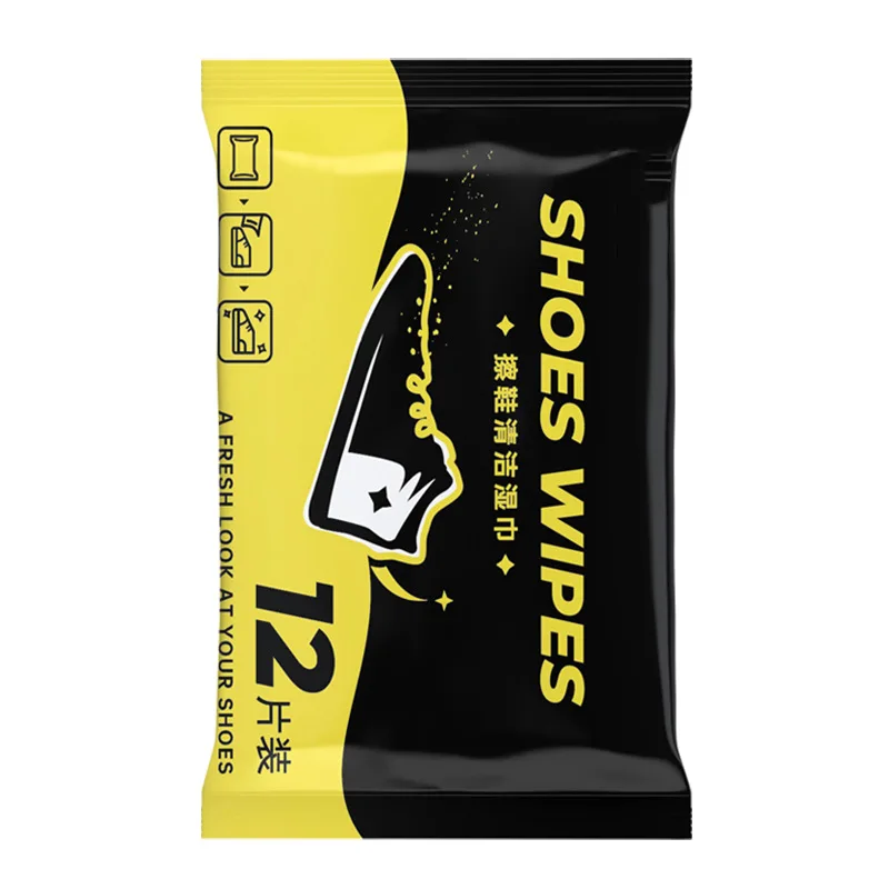 Multi-Purpose Shoe Cleaning Wipes  Magic White - Disposable Wipes for Quick Stain Removal without Water On-the-Go Shine
