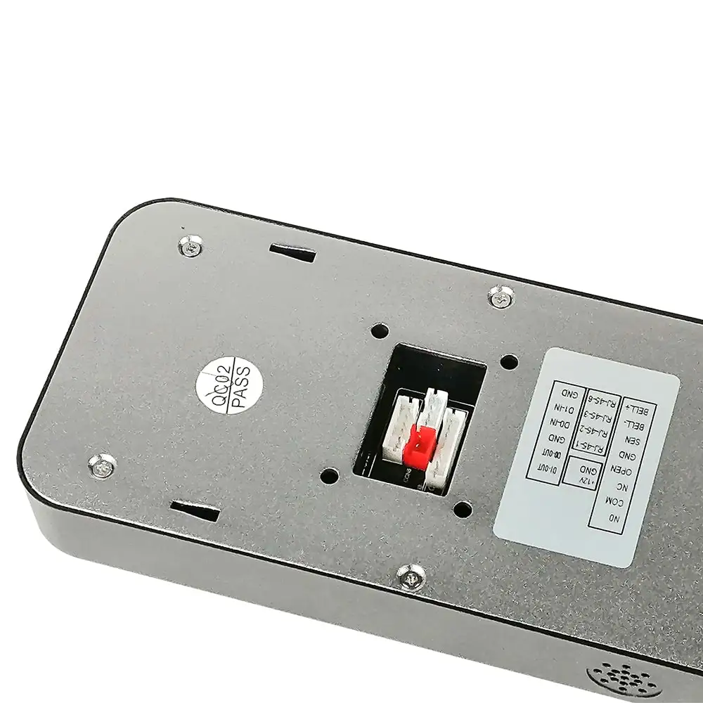 AI Face Recognition Camera QR Code Reader Biometric Face ID Access Control Time Recording Fingerprint Time Clock