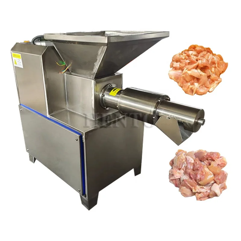 High Quality Beef Meat Bone Separator / Grinder Bone Bone Crusher / Bone Mud Paste Production Line