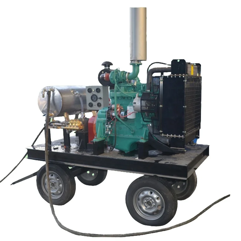 7000Psi Ship Hull Cleaning Blaster Cold Water Jet High Pressure Cleaner Machine