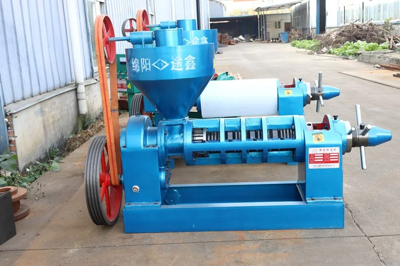 2023 Powerful Commercial Coconut Sunflower Seed Screw Oil Press Machine Oil Expeller