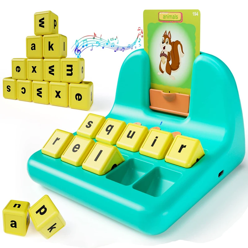 Talking Flash Cards Toddler Toys for 2 3 4 5 Year Old Boys Girls, Autism Sensory Toys for Autistic Children, Learning Montessori