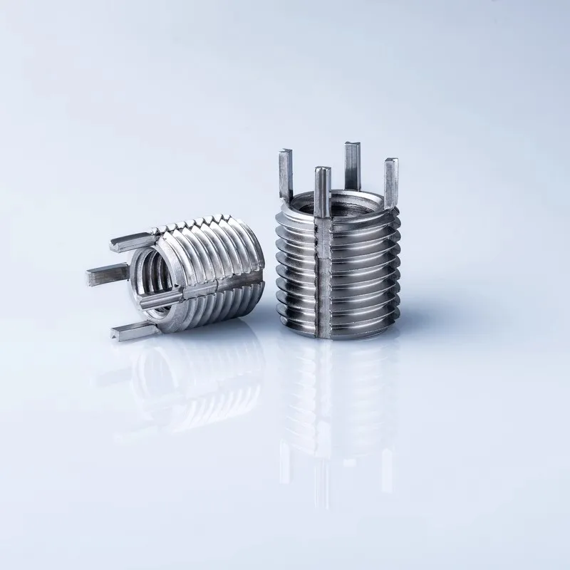 Heavy Duty Industrial Style Machine Parts 303 Stainless Steel Sturdy Material Fasteners Thread Inserts With Four Pins
