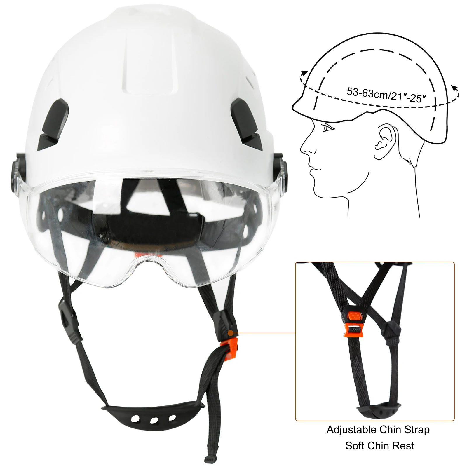 hot sale Breathable Security Helmet For Construction Work ABS Hard hats Adjustable CE EN397 Safety helmet