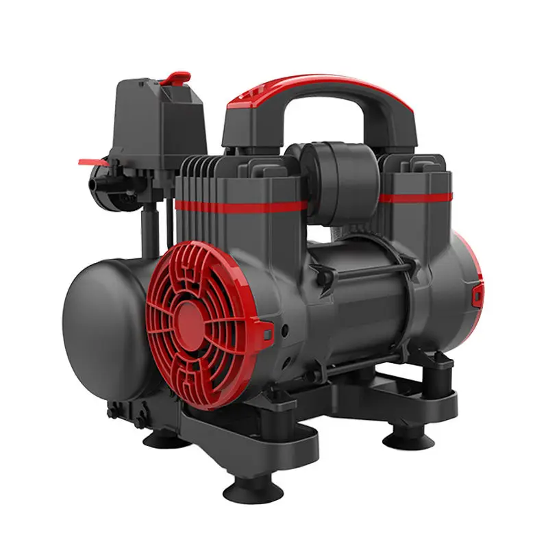 Auarita Compresor De Aire Electrico Professional Portable Silent Oilless 900W 1.2hp Small Oil-free Air Compressor Silent