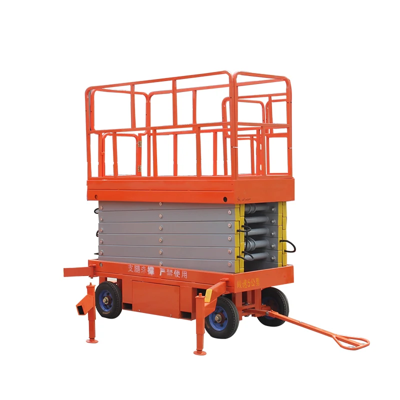 Ellie 500kg 1000kg Hydraulic lifting solar panels electric aerial scissor lift platform price
