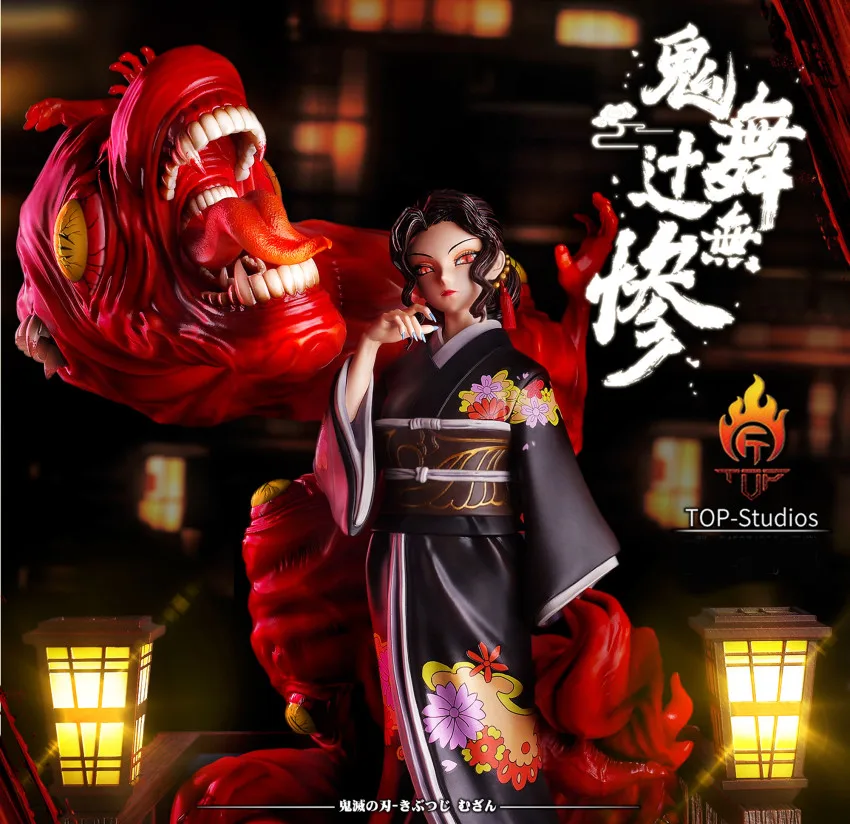 Japan Anime GK TOP Kibutsuji Muzan action figure for collection