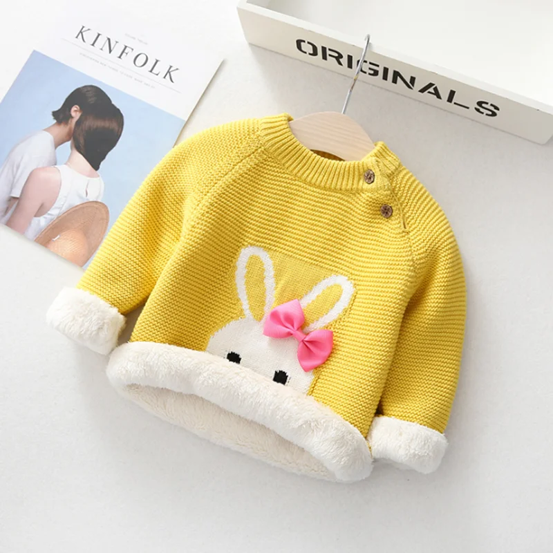  Кролика для малышей свитера девочек новейшего дизайна nova/одежда маленьких От 0 до 6 лет детская