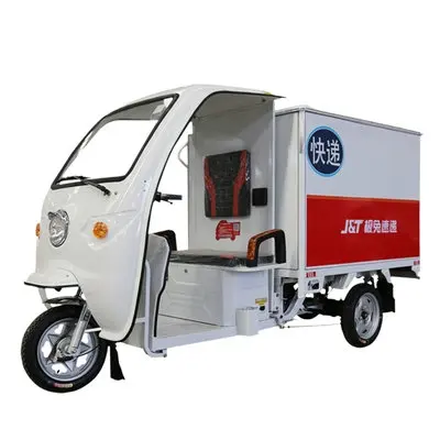 Hot Sale 48V 800W Battery Tricycle with Cabin for Express