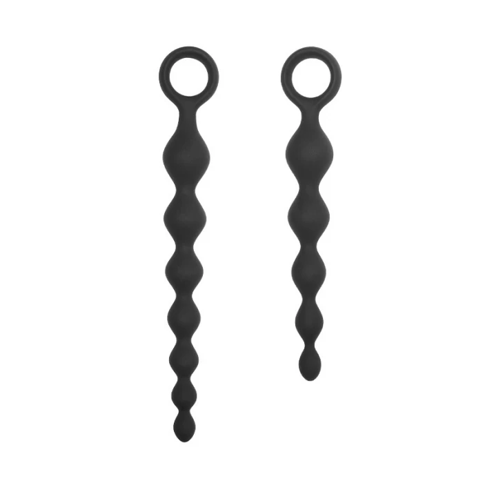 China manufacturer directly silicone anal beads sex toys for men women