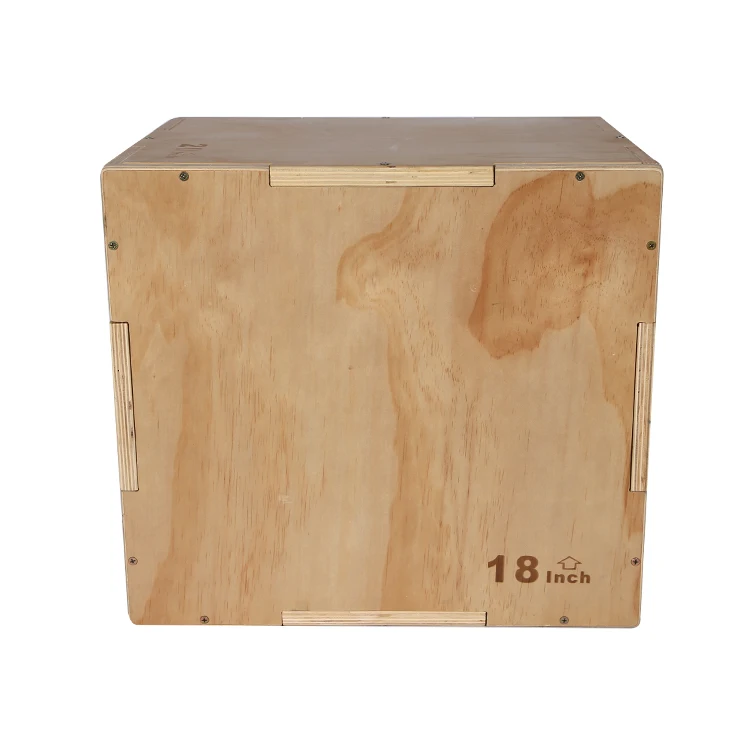 Jump MMA Plyometric 30/24/20 - 24/20/16 - 20/16/14 - 16/14/12 INCH Wooden Plyo Box