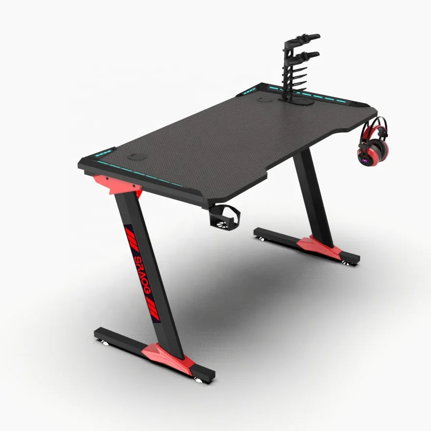 2021 Z Образный компьютерный широкий гоночный стиль офисный стол Pc Gamer большой рабочей станции с Бесплатная коврик для мыши ручка стеллаж выставки товаров