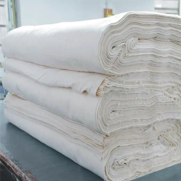 100% bamboo Woven Greige Fabric for Bedding Set 300T