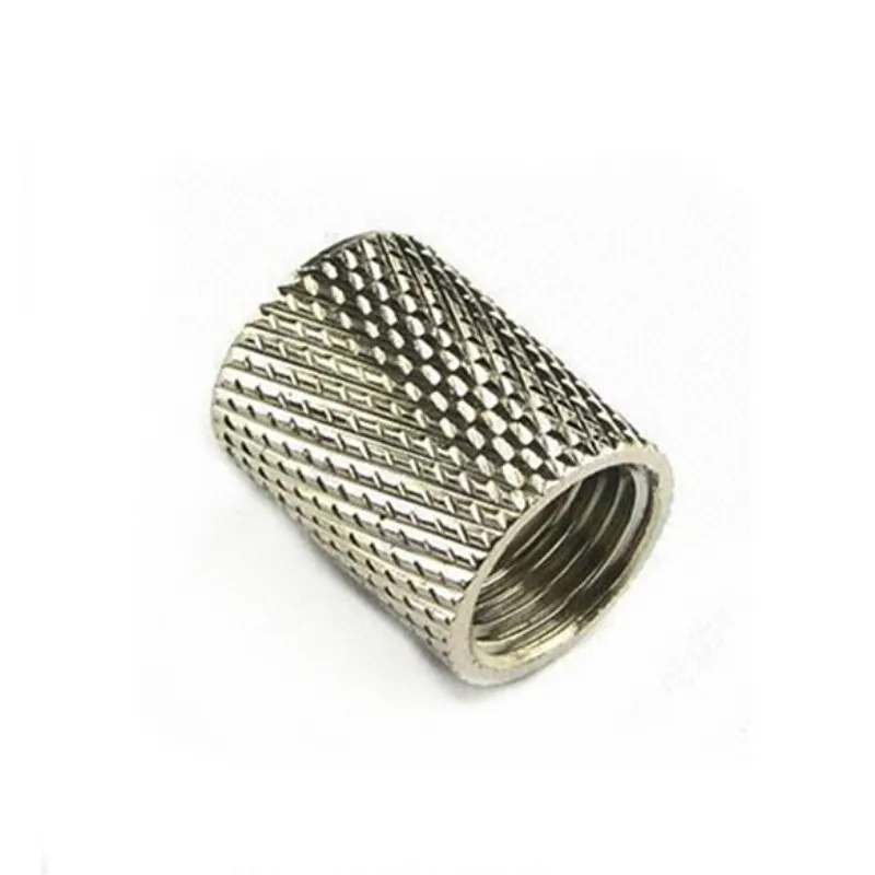 M5 brass hole knurled inserts