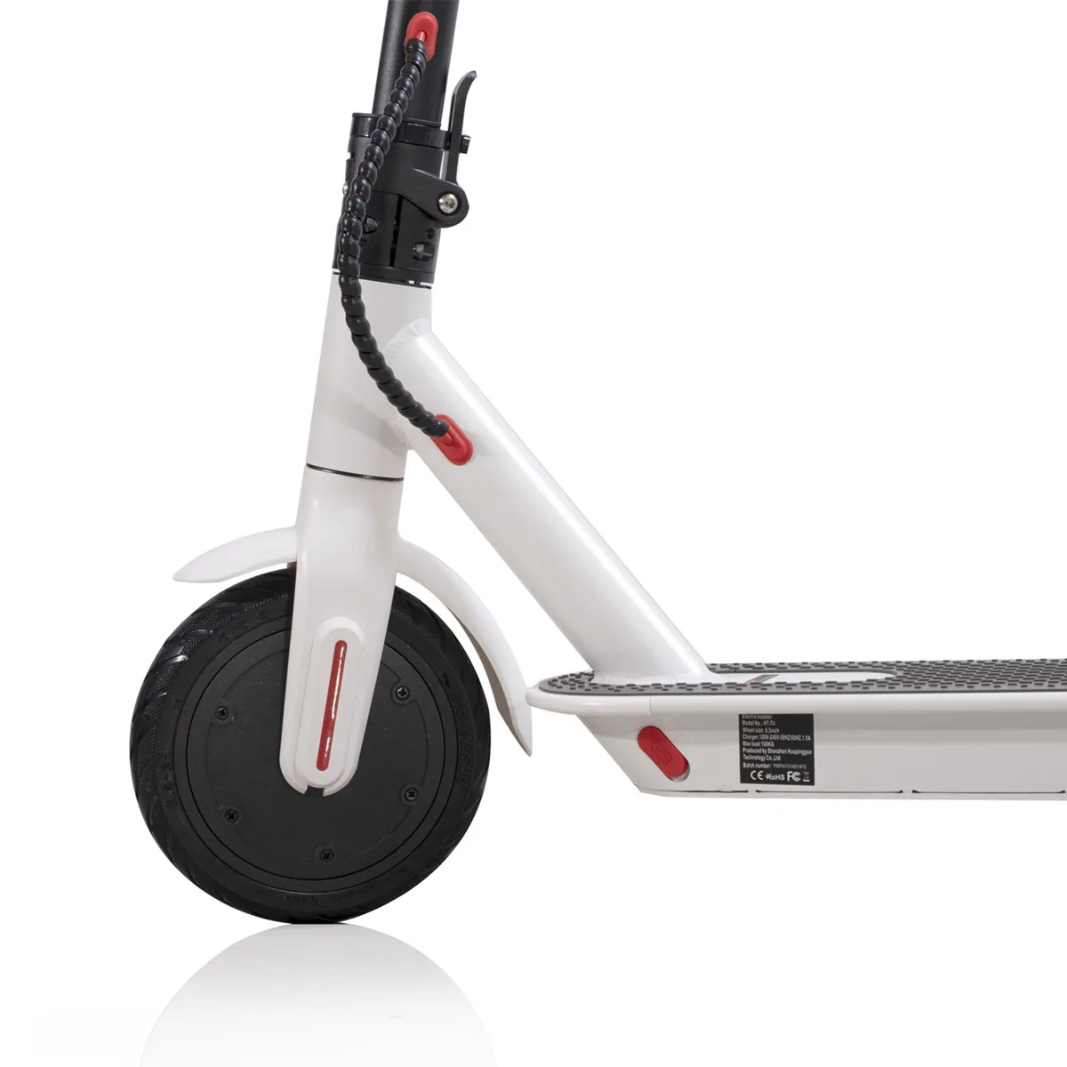 EU warehouse 36V10AH 350W Foldable E Scooter 8.5 Inch Aluminum Frame Electric Scooter