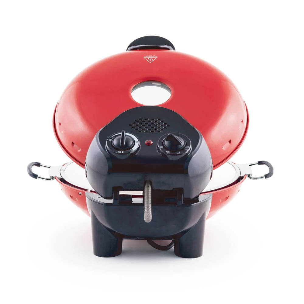 Stone baked pizza maker with view widow on the