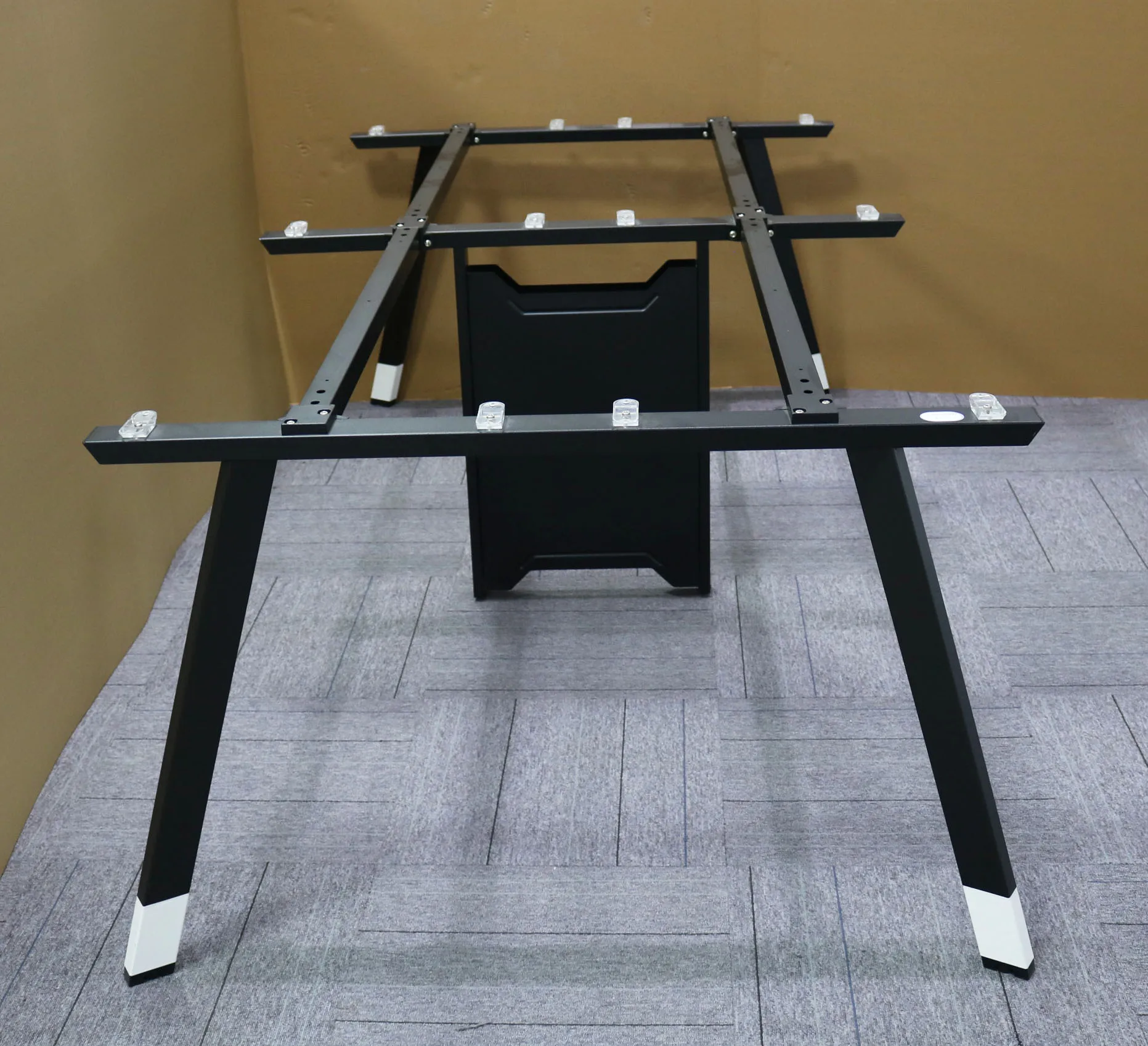 workstation desk office furniture workstation 4 seater furniture frame unfinished office staff table frame