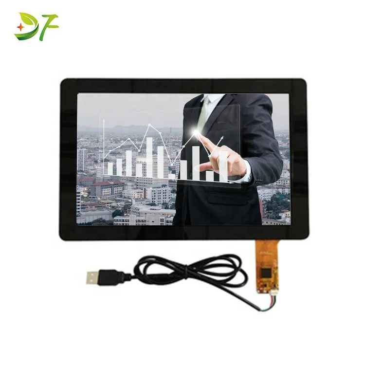 
Popular sales 10.1 lcd 1024x600 ILI2511 chips capacitive touch screen with USB interface 