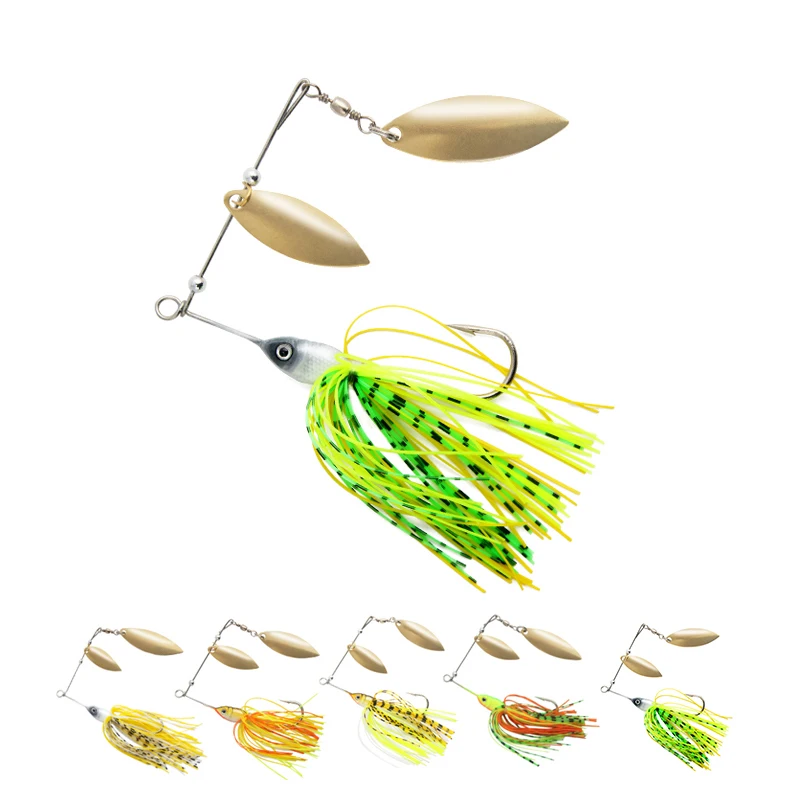 13.5g More Beards Metal Blades Artificial Bait Spinner Bait Lure For Fishing Bass Perch Pike